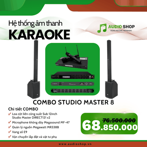 Combo Karaoke Studio Master 08