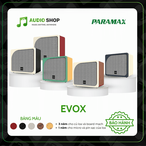 Loa di động xách tay PARAMAX Evox
