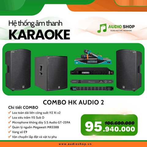 Combo Karaoke HK Audio 02