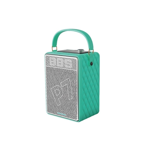 Loa bluetooth karaoke di động BBS P7 - Kèm 2 tay micro