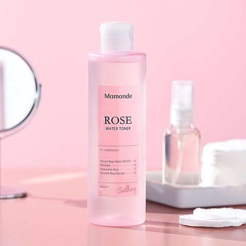 Nước Hoa Hồng Mamonde Rose Water Toner (250ml) Hàn Quốc