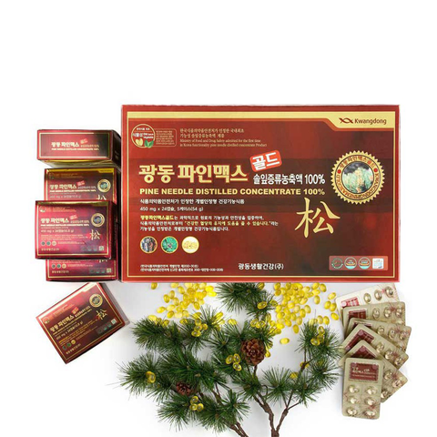 Viên Uống Tinh Dầu Thông Đỏ KWANGDONG Hàn Quốc - 120 viên