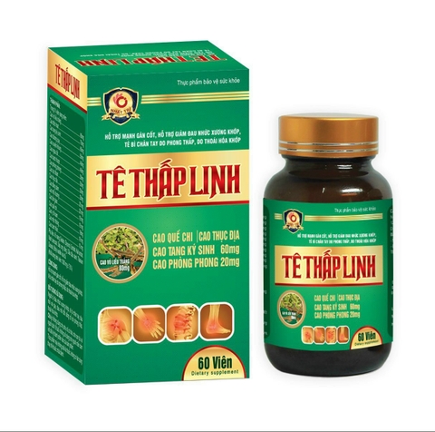 Tê thấp Linh lọ 60 viên hỗ trợ xương khớp