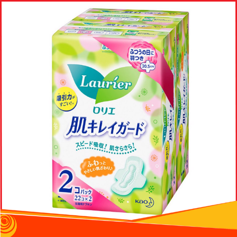 Băng vệ sinh LAURIER 2x 20 Miếng có cánh- Ban Ngày