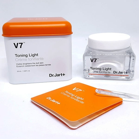 Kem Dưỡng Trắng Da, Trị Thâm Nám V7 Toning Light Dr.Jart+ 50ml Hàn Quốc( hàng xách tay)