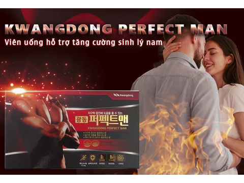 Kwangdong Perfect Man- Bổ lực sinh lý nam 240 viên