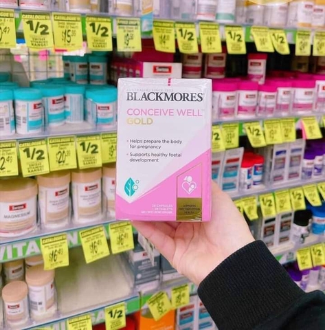 Bổ trứng BM Conceive well Gold 56 viên mẫu mới (hàng xách tay)