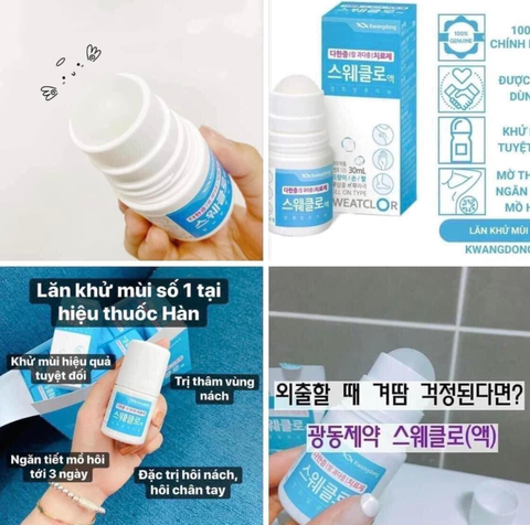 Lăn Khử Mùi Hôi Nách Kwangdong SỐ 1 HÀN QUỐC