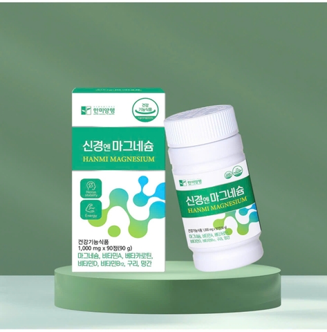 Viên uống bổ sung Magie hãng Hanmi Hàn Quốc 90 viên