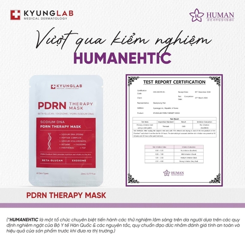 Mặt nạ cấp ẩm sâu PDRN Kyunglab PDRN Therapy Mask 10 miếng