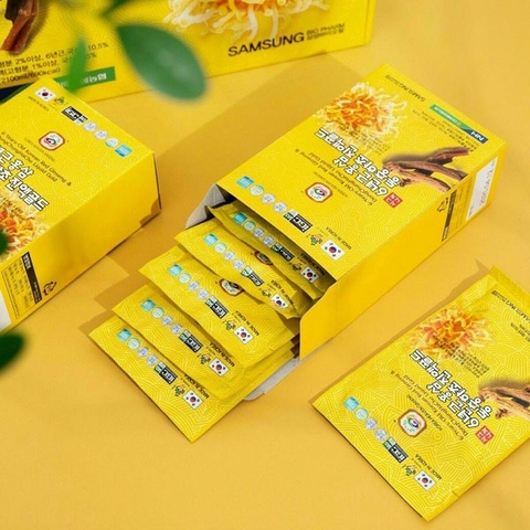 Nước đông trùng hạ thảo Hàn Quốc Dongchunghacho Liquid Gold Samsung 30 gói