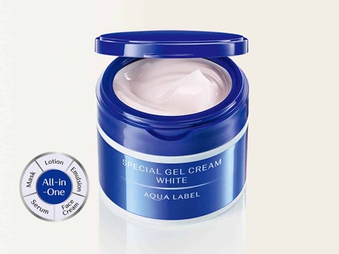 KEM DƯỠNG TRẮNG DA AQUA LABEL XANH 90G- HÀNG NỘI ĐỊA XÁCH TAY