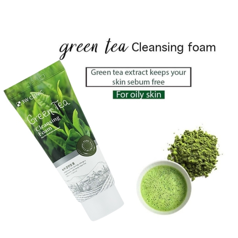 Sữa Rửa Mặt Trà Xanh 3W Clinic Green Tea Foam Cleansing 100ml