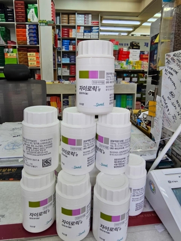  THUỐC ĐẶC TRỊ BỆNH GÚT #자이로릭  Hàn Quốc( 100 viên)