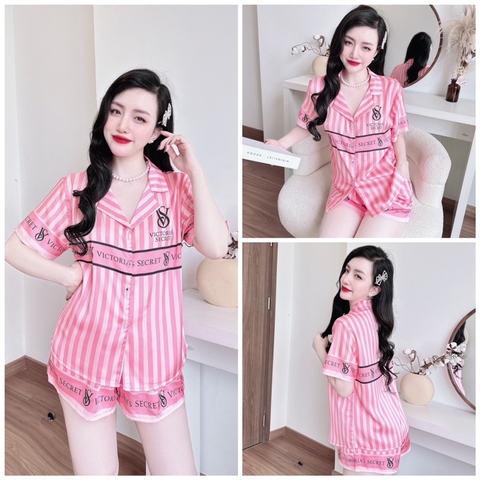SP_130 Đồ bộ pijama BOLOBALA mặc nhà quần đùi áo tay ngắn chất lụa latin hoạ tiết mới, rất đa dạng