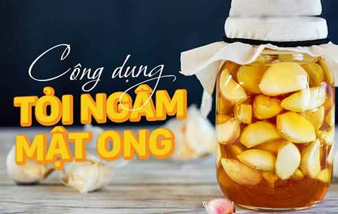Công dụng của tỏi ngâm mật ong?