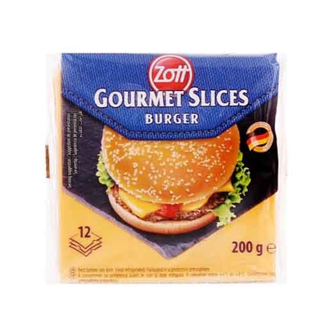 Phô mai lát Zott Burger gói 200g