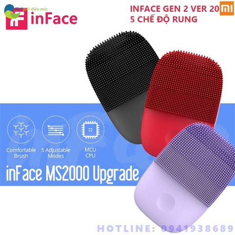 Máy rửa mặt sóng âm Xiaomi InFace MS2000