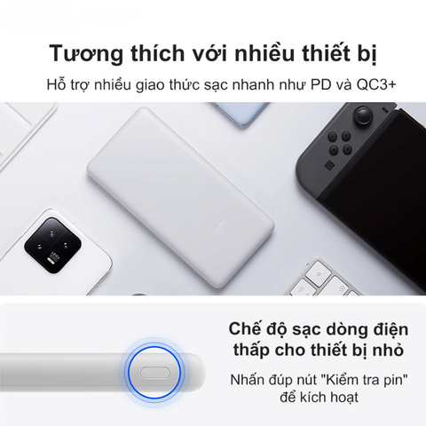 Pin sạc dự phòng Xiaomi Power Bank 10000mAh 22.5W Lite