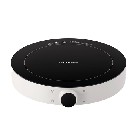 Bếp từ đơn Lumias LK24-220E màu trắng / LK24-220W màu be sữa