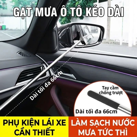 Chổi quạt nước, gạt bụi kính, gương ô tô, vệ sinh bể cá