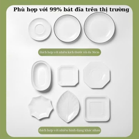 Màng bọc thực phẩm dạng rút siêu dai Milanahome chất liệu PE an toàn, ngăn mùi và côn trùng