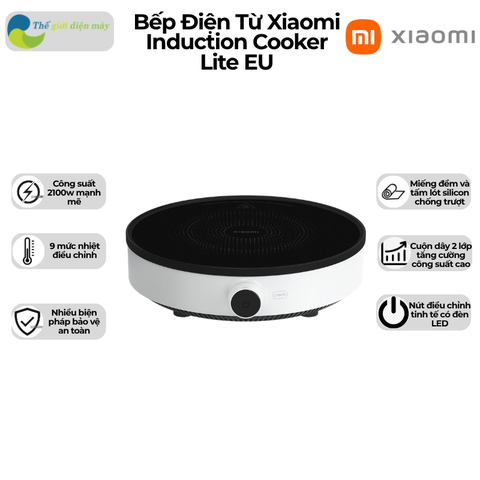 Bếp Điện Từ  Induction Cooker Lite EU / Công suất 2100W, Nóng Nhanh Chóng