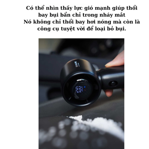 Quạt cầm tay mini QiSolove F15 10W pin 4000mAh
