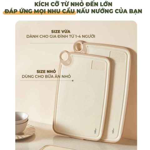 Thớt kháng khuẩn đa năng Bear CX-E0023 size S và M