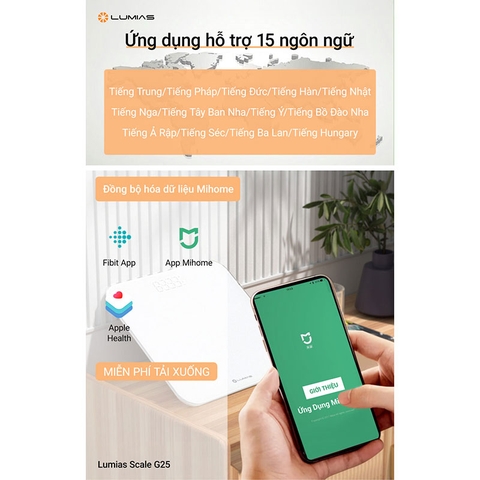Cân đo thể trọng Lumias G25