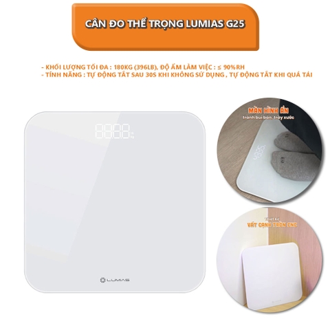 Cân đo thể trọng Lumias G25