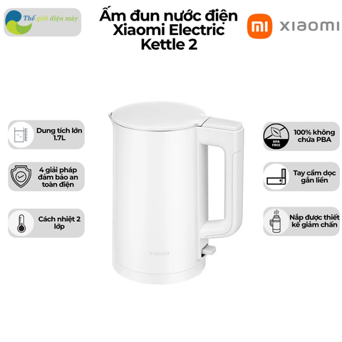 Ấm đun nước siêu tốc Xiaomi Electric Kettle 2 MJDSH04YM 1.7L 1800W