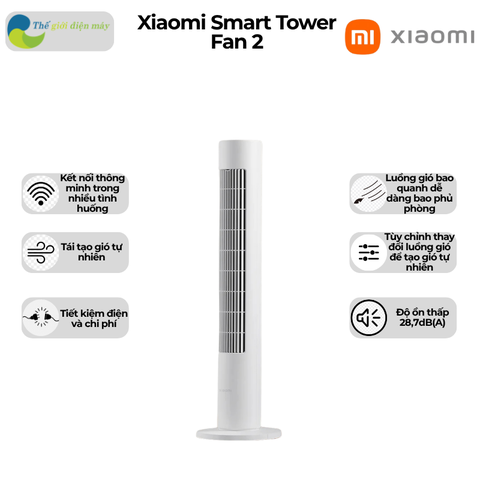 Quạt tháp thông minh Xiaomi Fan 2 BPTS02DMU bản quốc tế