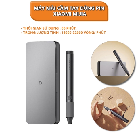 Máy mài khoan đánh bóng cầm tay dùng pin xiaomi mijia model MJDMB001QW