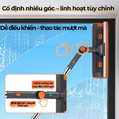 Chổi Lau Nhà Gạt Nước Đa Năng Quange