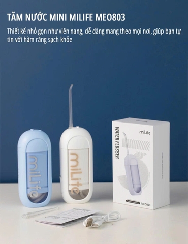 Tăm nước vệ sinh răng miệng Milife MEO803