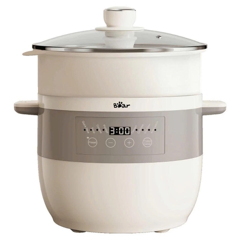 Nồi nấu chậm đa năng Bear DDZ-B25Q3 dung tích 2.5L kèm xửng hấp