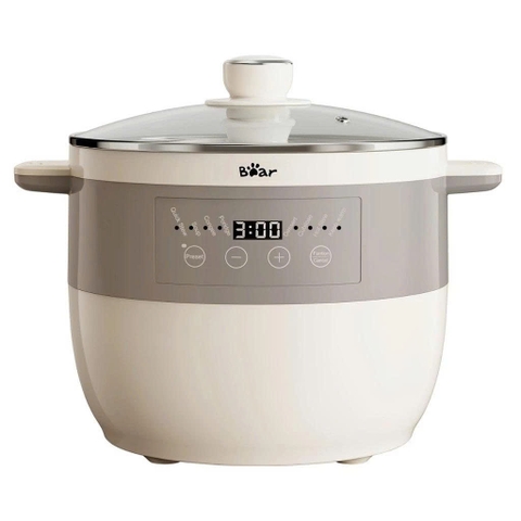 Nồi nấu chậm đa năng Bear DDZ-B25Q3 dung tích 2.5L kèm xửng hấp
