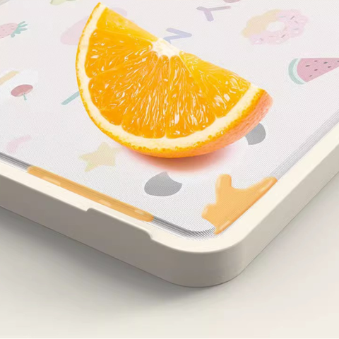 Thớt kháng khuẩn 2 mặt, inox 304 & nhựa PP, dùng thái rau củ, thực phẩm cao cấp không rỉ