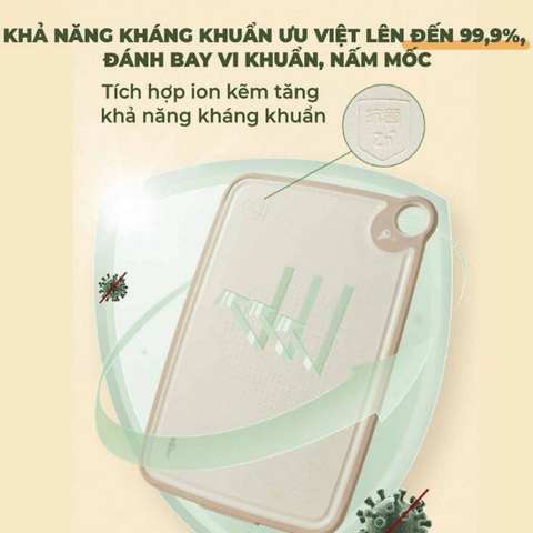 Thớt kháng khuẩn đa năng Bear CX-E0023 size S và M