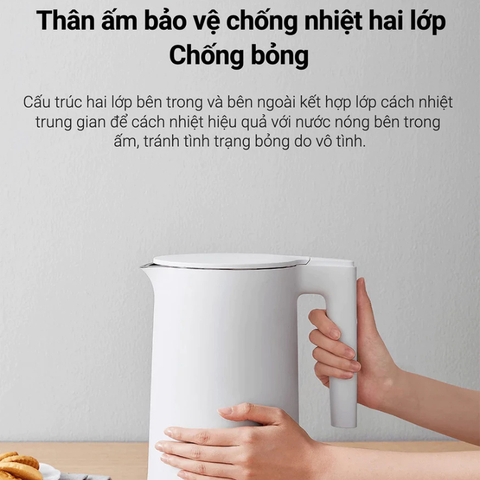 Ấm đun nước siêu tốc Xiaomi Electric Kettle 2 MJDSH04YM 1.7L 1800W