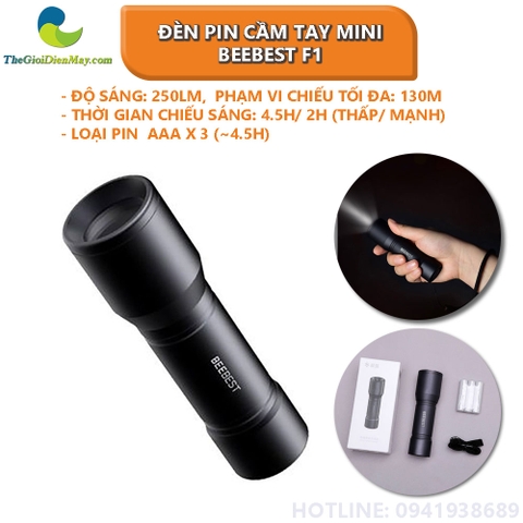 Đèn pin cầm tay mini Xiaomi Beebest F1