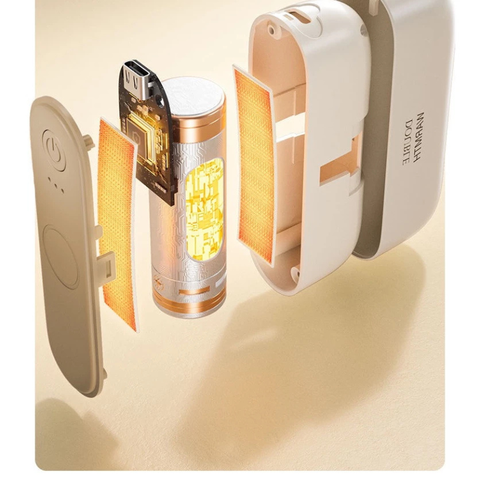 Máy sưởi tay A401 - Làm ấm cả 2 tay - Nhiệt độ tối đa lên tới 60 độ - Tự động điều chỉnh 3 cấp độ