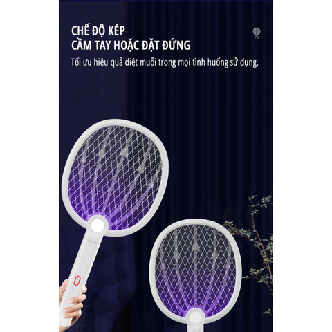 Vợt kiêm đèn bắt muỗi Milife B2