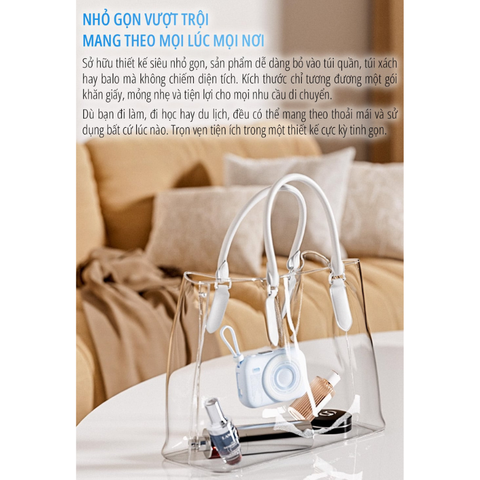 Pin sạc dự phòng từ tính 10000mAh không dây 22.5W miLife P19ZM