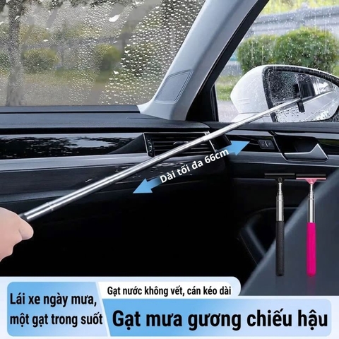 Chổi quạt nước, gạt bụi kính, gương ô tô, vệ sinh bể cá
