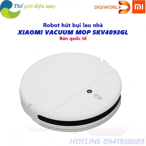 [Bản Quốc Tế] Robot hút bụi lau nhà Xiaomi Vacuum Mop SKV4093GL