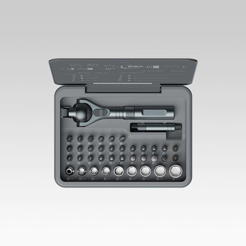 Bộ tua vít Ratchet DUKA RS2, phụ kiện 40 trong 1