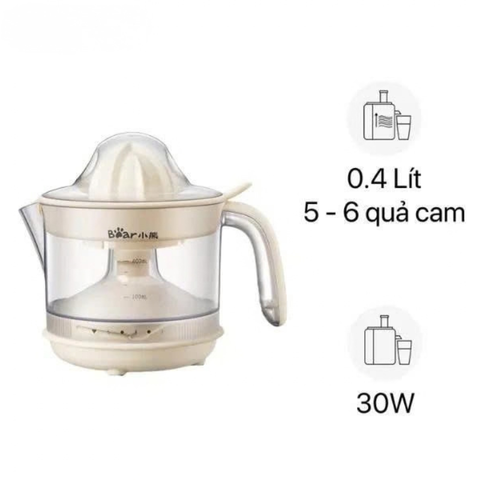 Máy vắt ép cam tự động dung tích 400ml Bear CZJ-A04B1