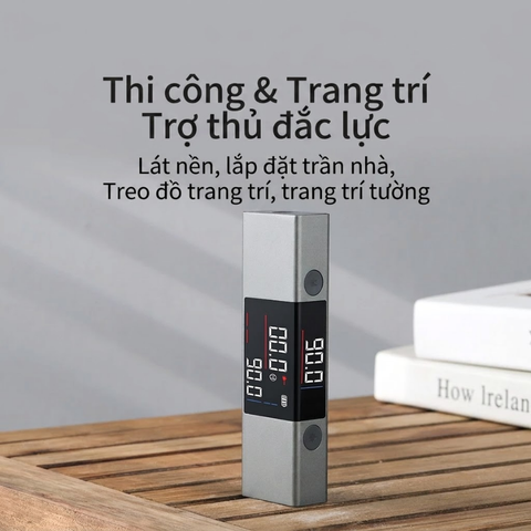 Máy đo góc Laser Atuman LI1 Màn hình LED hai mặt